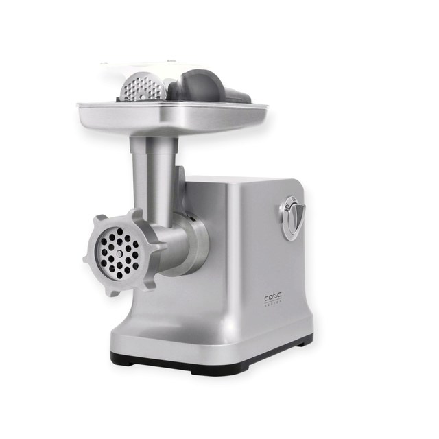 CASO FW2000 elektrische vleesmolen 2000W, 2,5 kg/min, incl. worst- en koekjesopzetstuk