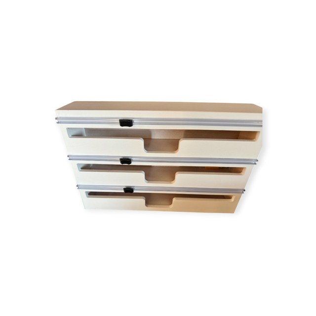 Housolution foliedispenser 3-in-1 met snijder, wit