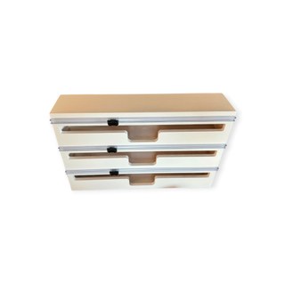 Housolution foliedispenser 3-in-1 met snijder, wit — foto 2 van 3