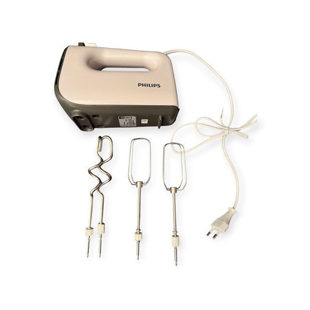 Philips 5000 serie handmixer HR3741/00, 450W, met kloppers en deeghaken
