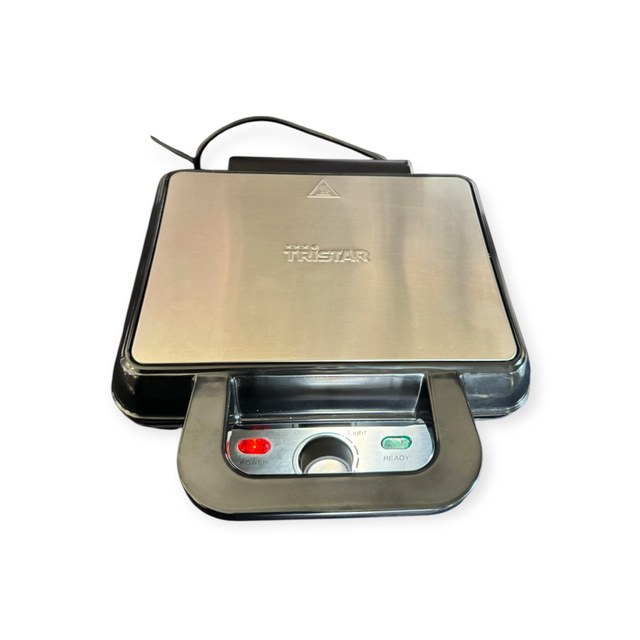 Tristar wafelijzer WF-2195 voor 2 wafels, 1000W, RVS